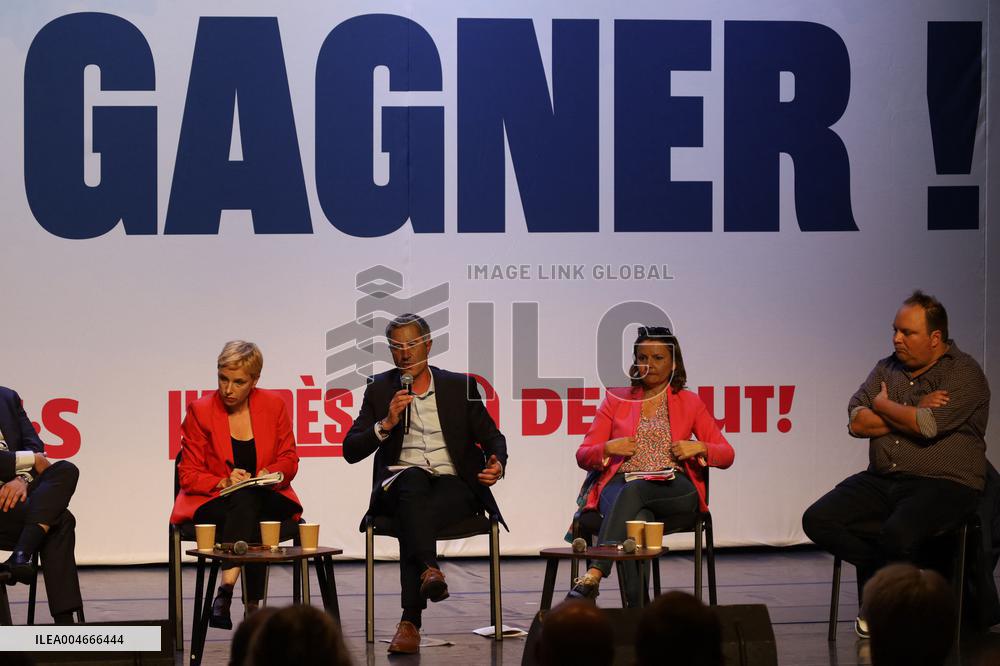 French Left-wing 'Rally To Win' Meeting - Chateaudun