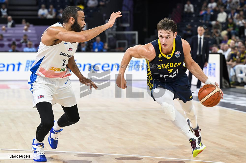 EUROPEAN BASKETBALL CHAMPIONSHIP GREAT BRITAIN-SWEDEN