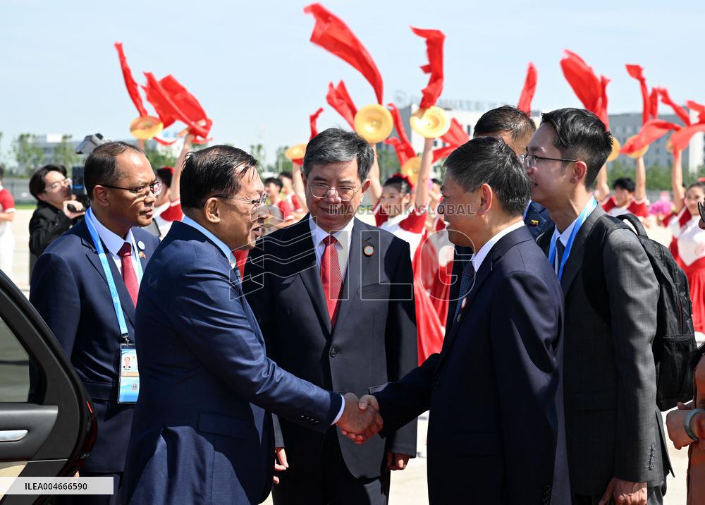 Shanghai Cooperation Organization Meeting- Tianjin