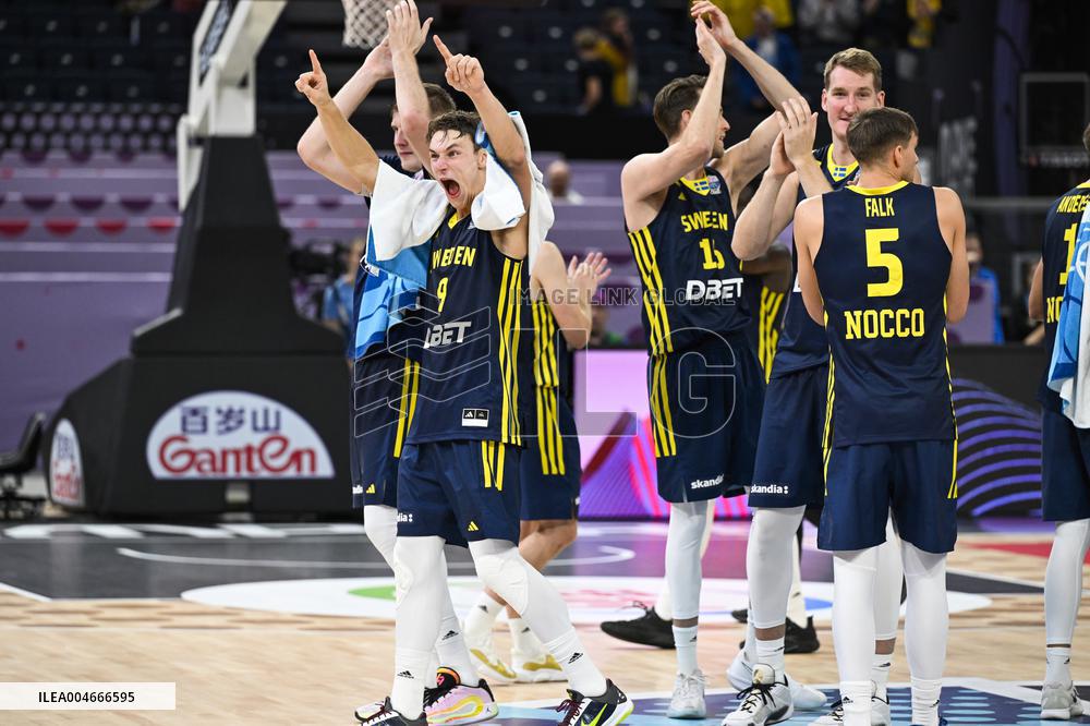 EUROPEAN BASKETBALL CHAMPIONSHIP GREAT BRITAIN-SWEDEN