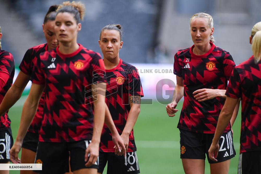 CHAMPIONS LEAGUE QUALIFYING HAMMARBY-MANCHESTER UNITED