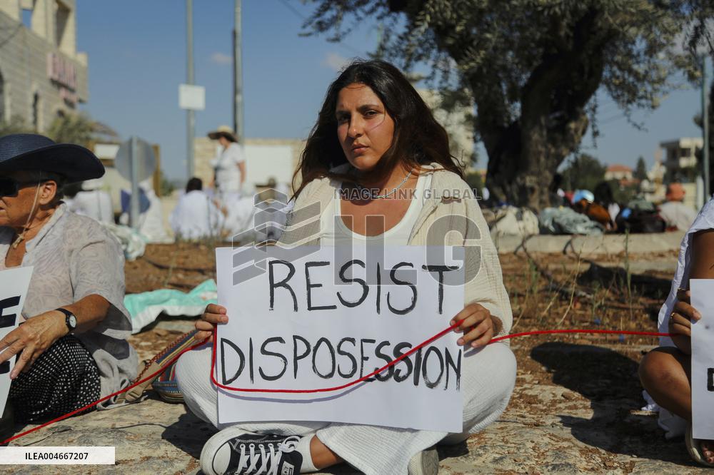 Bethlehem Activists Protest Gaza War - West Bank