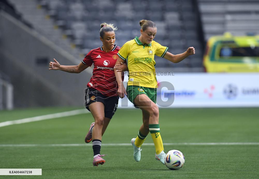 CHAMPIONS LEAGUE-QUALIFIER HAMMARBY-MANCHESTER UNITED