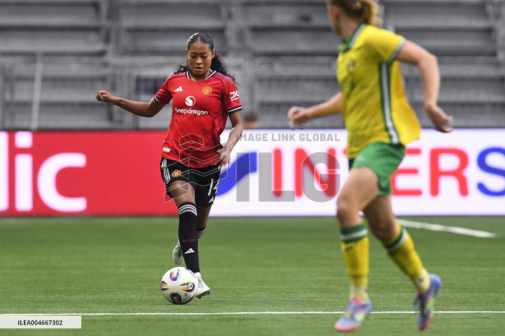 CHAMPIONS LEAGUE-QUALIFIER HAMMARBY-MANCHESTER UNITED