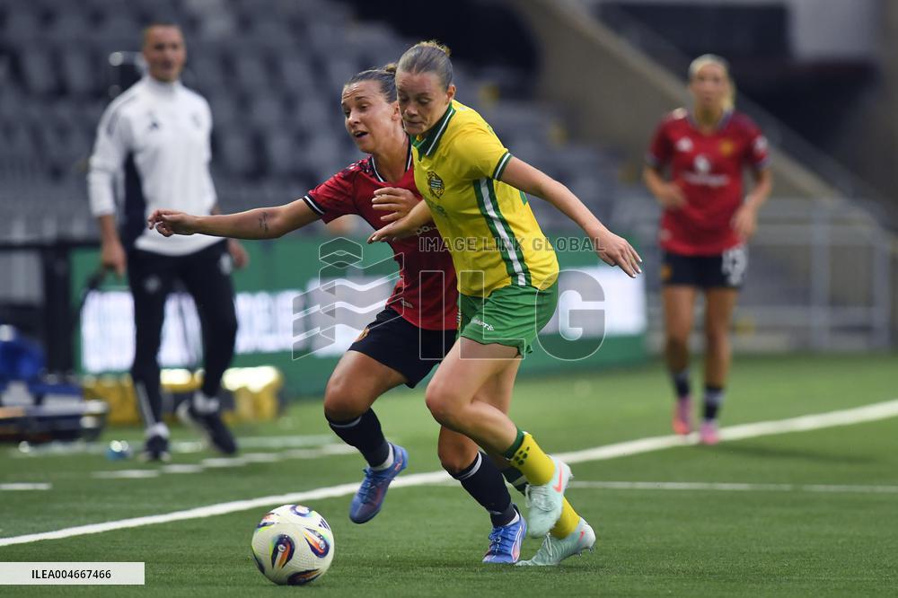 CHAMPIONS LEAGUE-QUALIFIER HAMMARBY-MANCHESTER UNITED