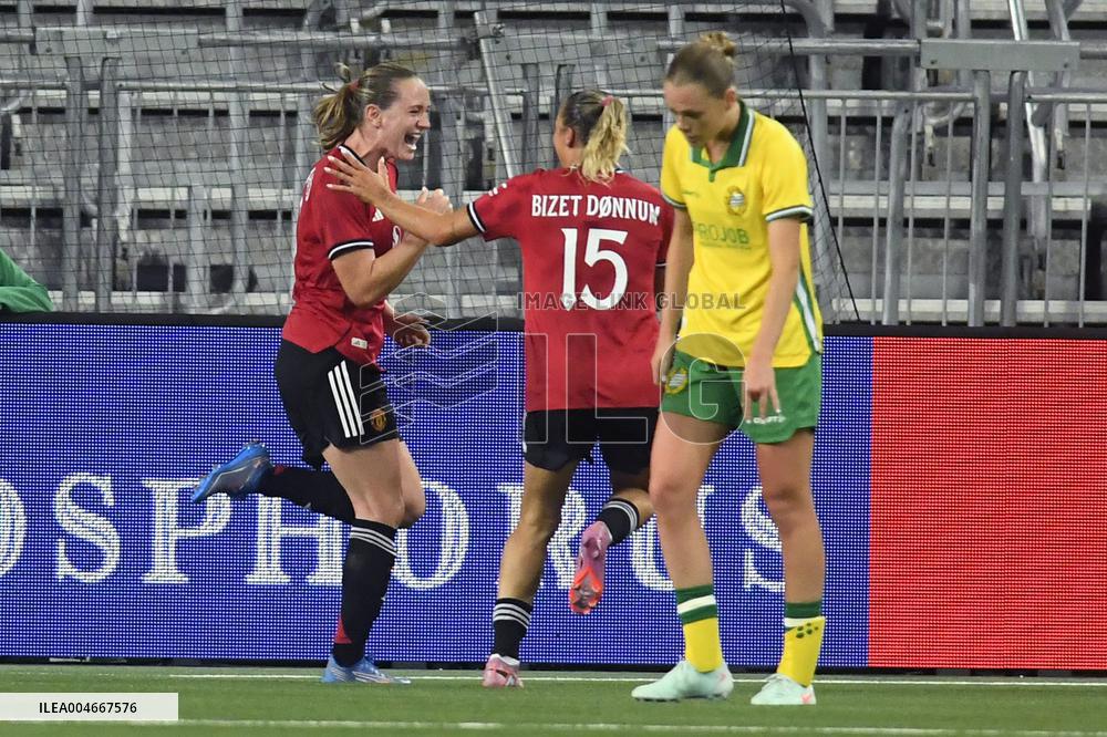 CHAMPIONS LEAGUE-QUALIFIER HAMMARBY-MANCHESTER UNITED