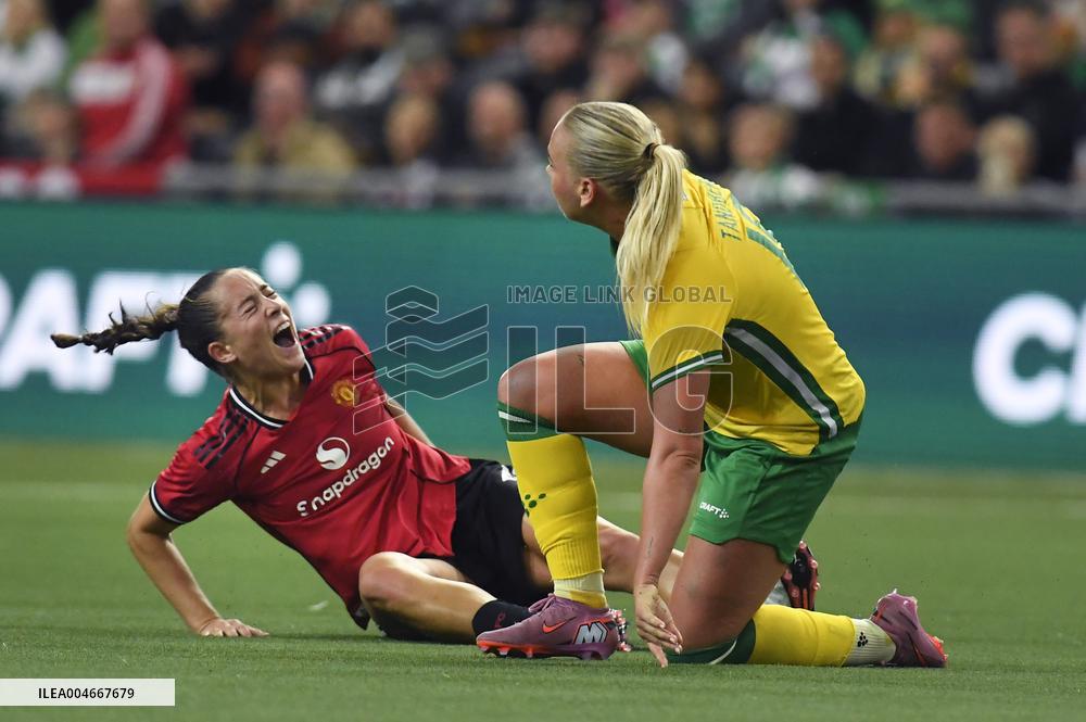 CHAMPIONS LEAGUE-QUALIFIER HAMMARBY-MANCHESTER UNITED