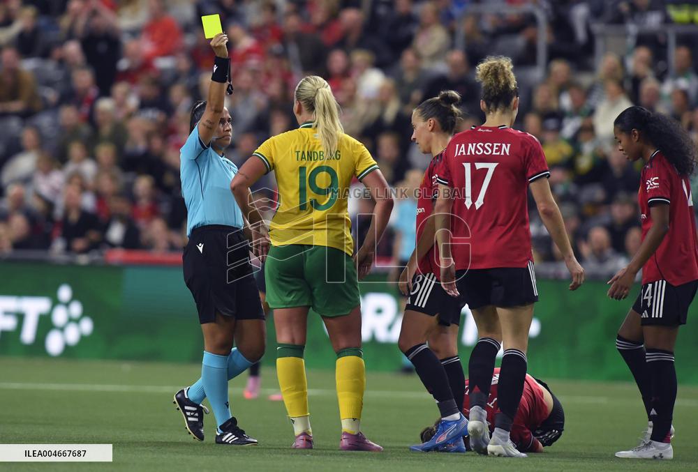 CHAMPIONS LEAGUE-QUALIFIER HAMMARBY-MANCHESTER UNITED