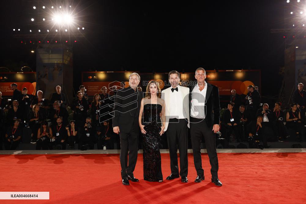 Venice - Red carpet film THE LAST VIKING MP