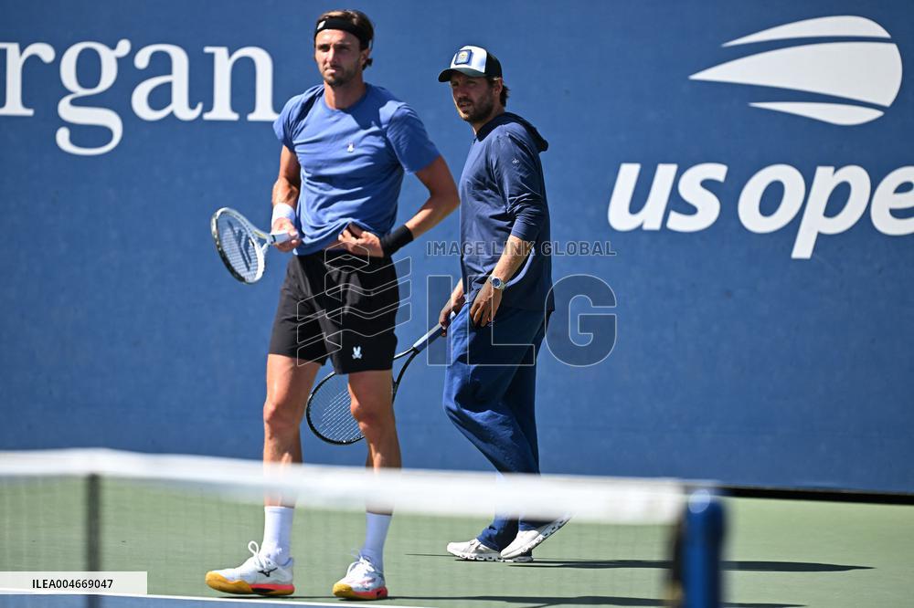 US Open - Arthur Rinderknech Training