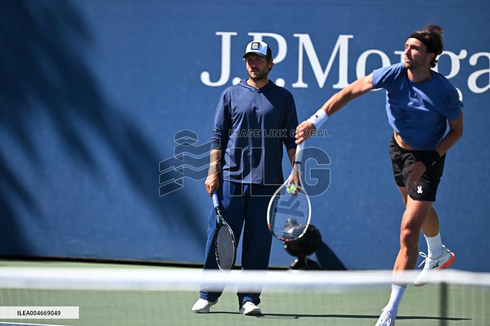 US Open - Arthur Rinderknech Training