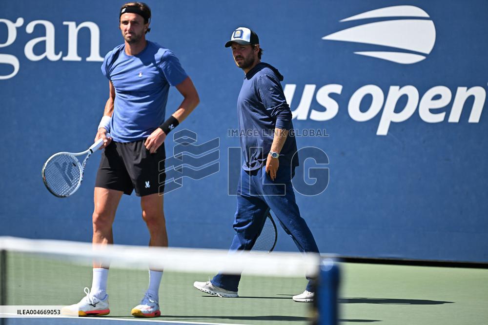 US Open - Arthur Rinderknech Training