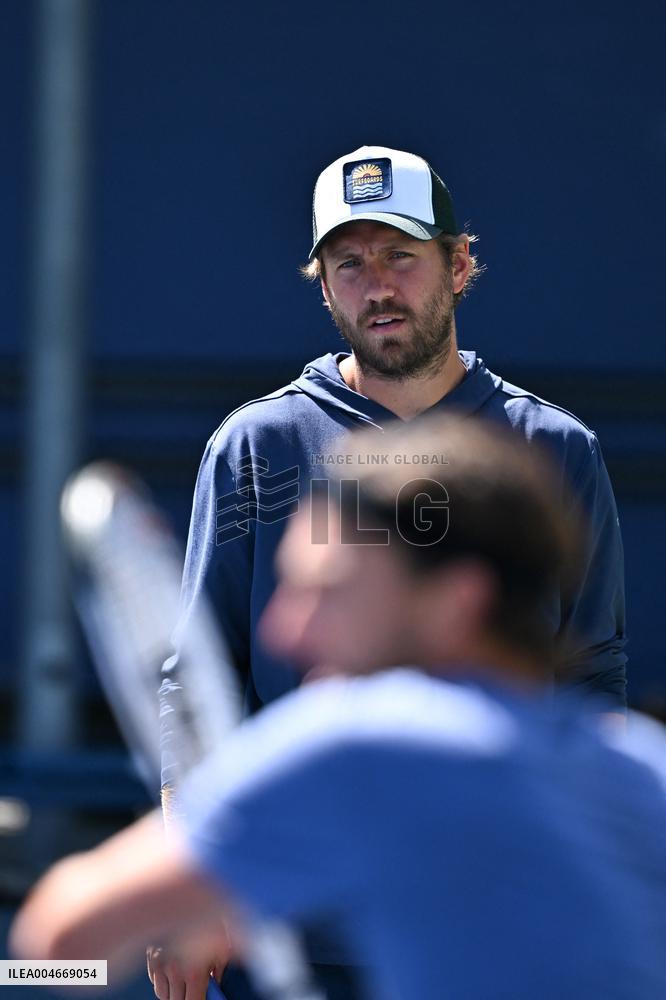 US Open - Arthur Rinderknech Training