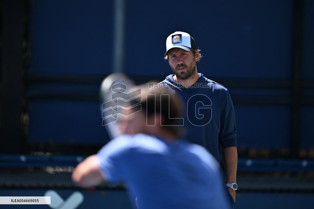 US Open - Arthur Rinderknech Training