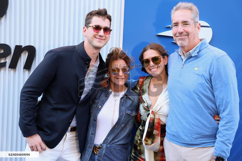 Celebs at the US Open - Arrival - NYC