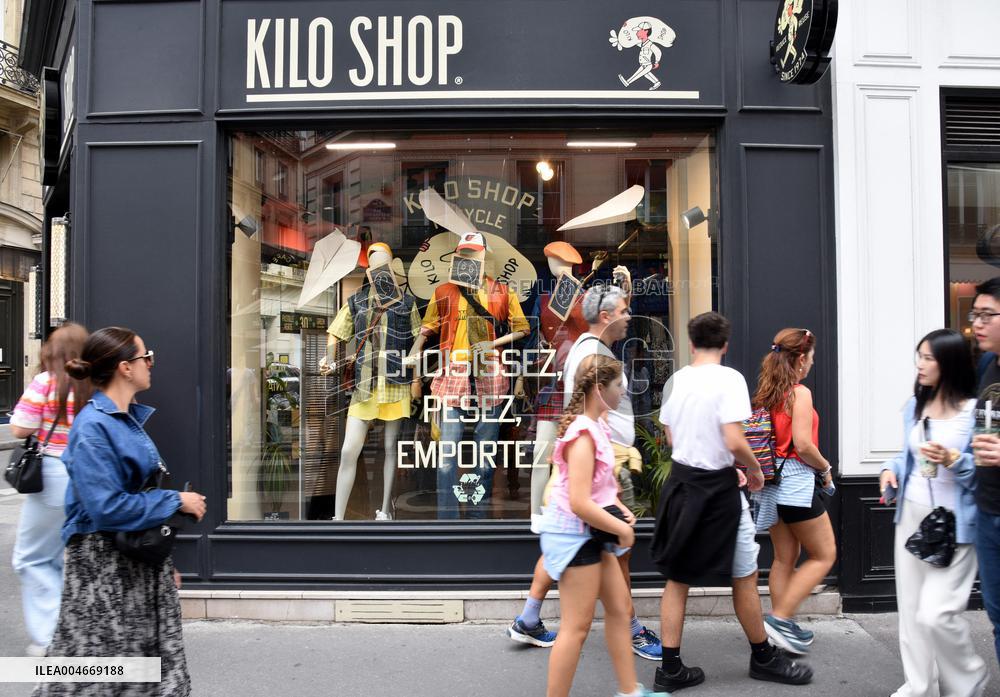 Illustration Kilo Shop - Paris