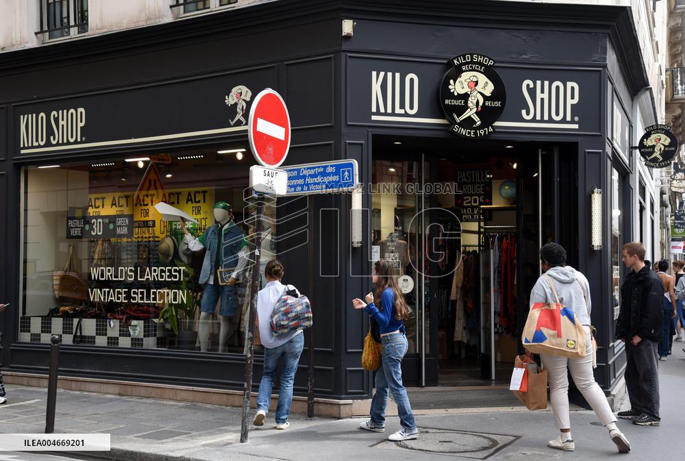 Illustration Kilo Shop - Paris