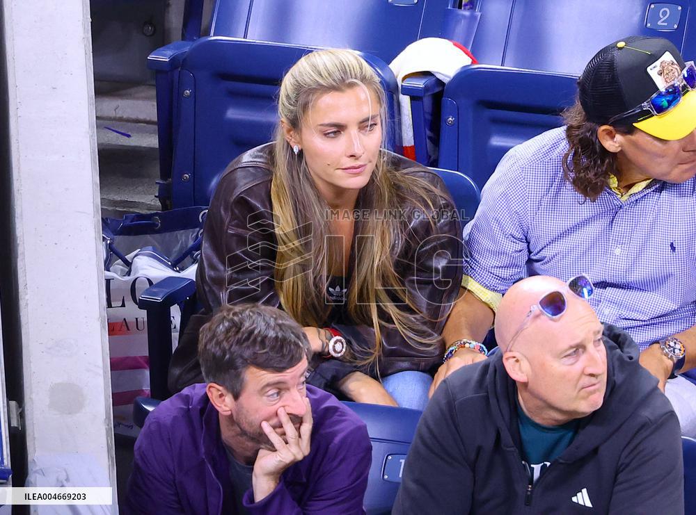 US Open - Sophia Thomalla at Alexander Zverev match