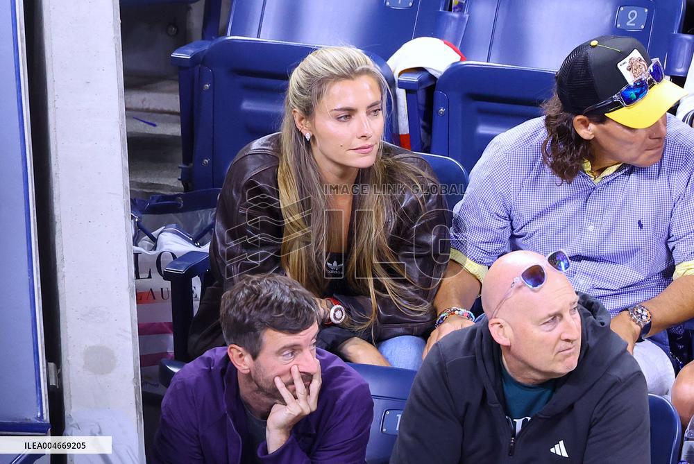 US Open - Sophia Thomalla at Alexander Zverev match