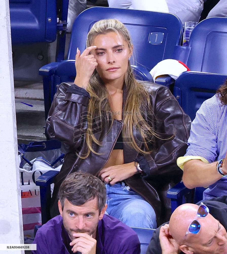 US Open - Sophia Thomalla at Alexander Zverev match
