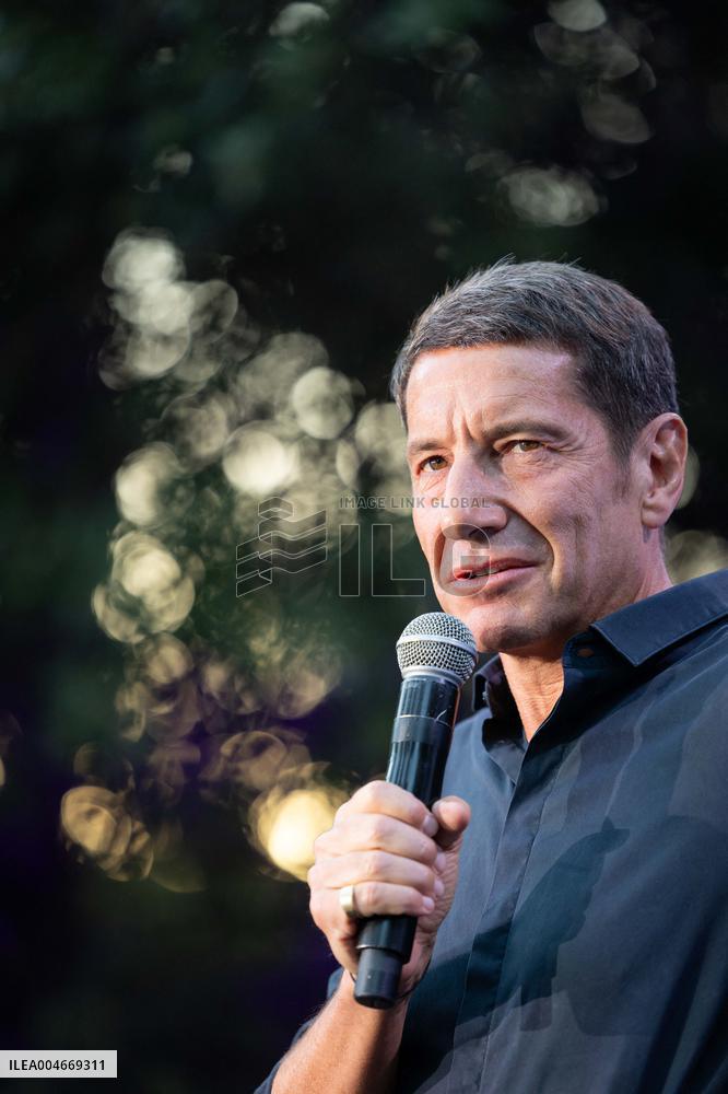 David Lisnard Starts His Political Season - Cannes