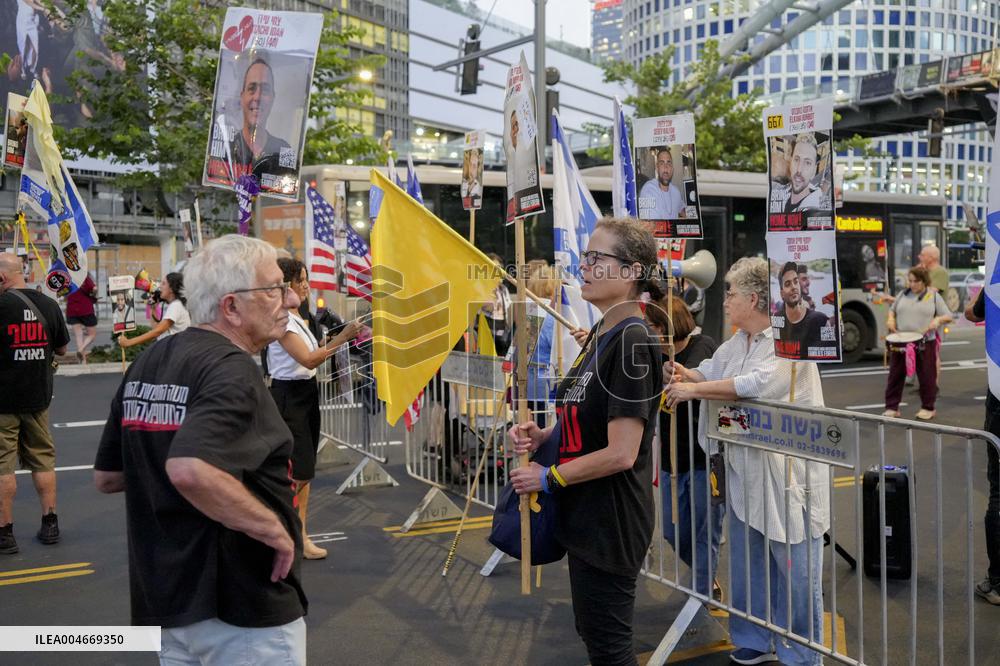 Rally for The End of The War and The Release of The Hostages - Tel Aviv