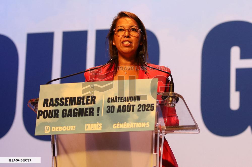 French Left-wing 'Rally To Win' Meeting - Chateaudun