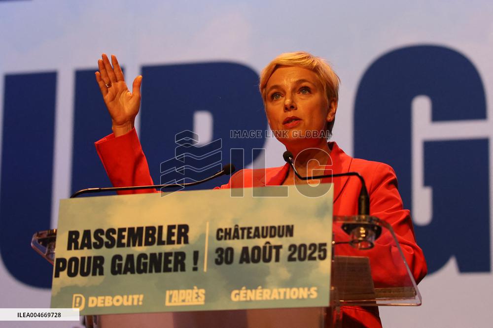 French Left-wing 'Rally To Win' Meeting - Chateaudun