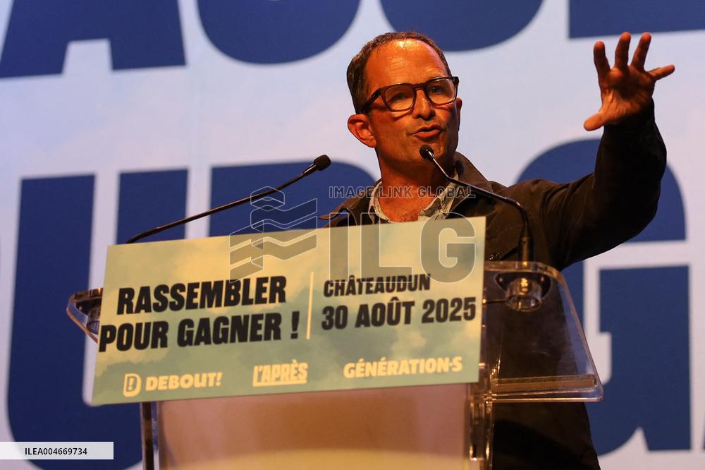 French Left-wing 'Rally To Win' Meeting - Chateaudun