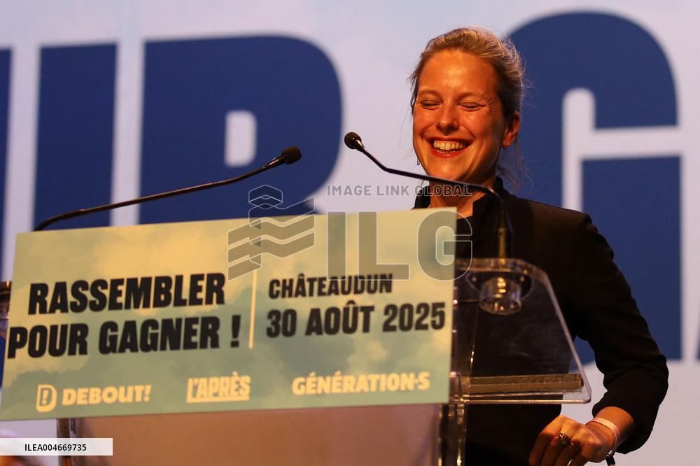 French Left-wing 'Rally To Win' Meeting - Chateaudun