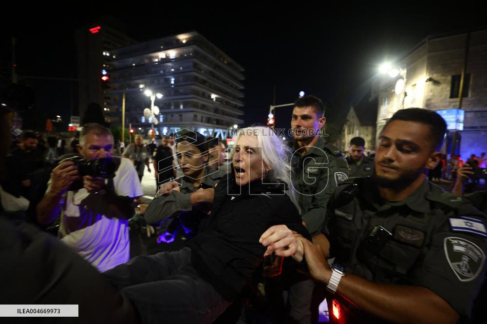 Rally for The End of The War and The Release of The Hostages - Jerusalem