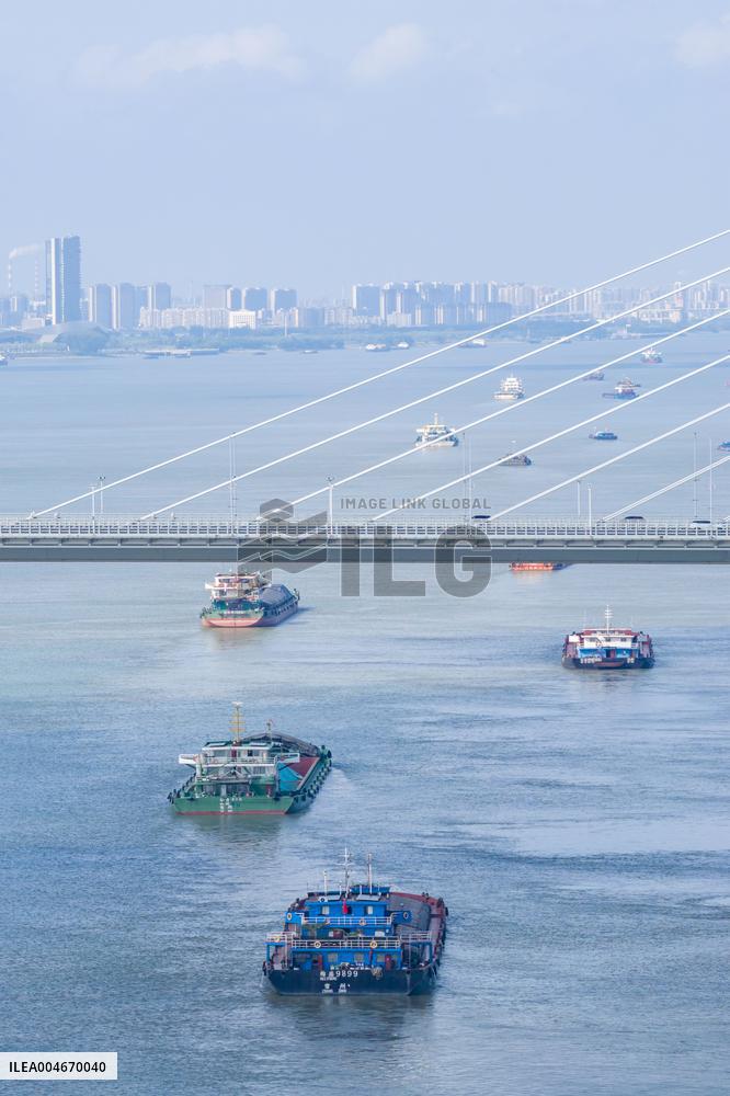 Yangtze River Waterway in Nanjing
