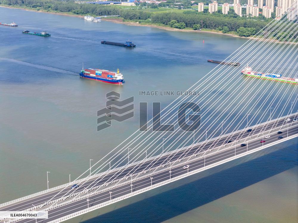 Yangtze River Waterway in Nanjing