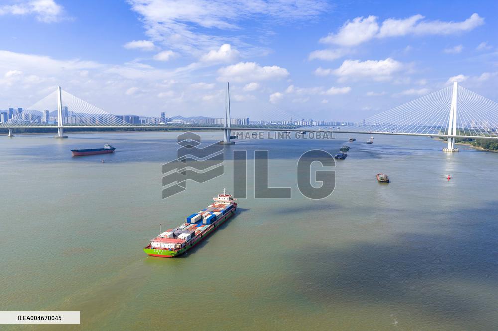 Yangtze River Waterway in Nanjing