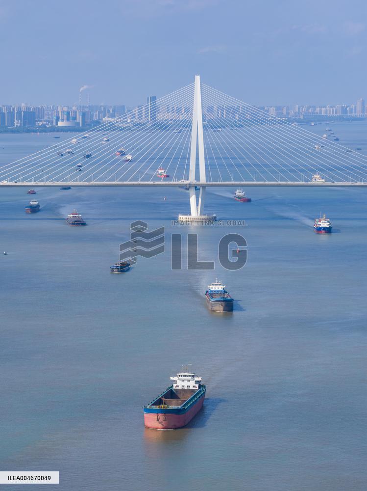 Yangtze River Waterway in Nanjing