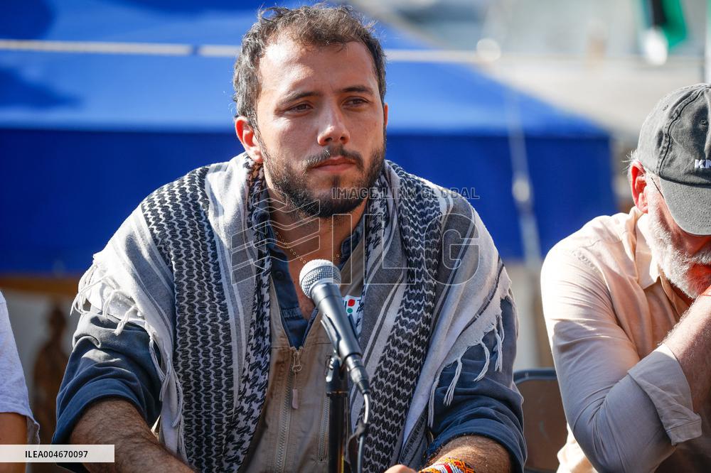 Aid Flotilla With Greta Thunberg Departs For Gaza - Barcelona