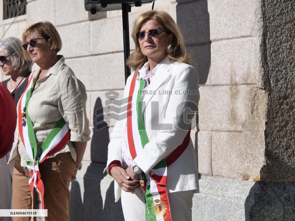 Demonstration in memory of the 12,000 children killed since October 7th - Bergamo