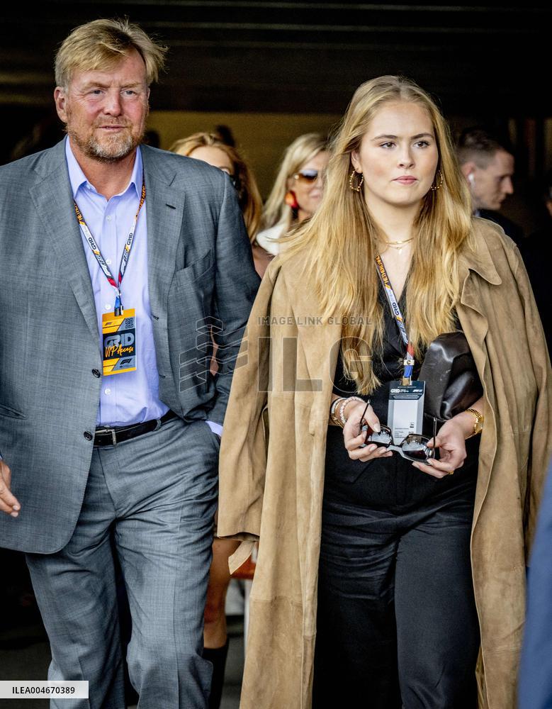 Royals At F1 Dutch Grand Prix 2025 - Netherlands