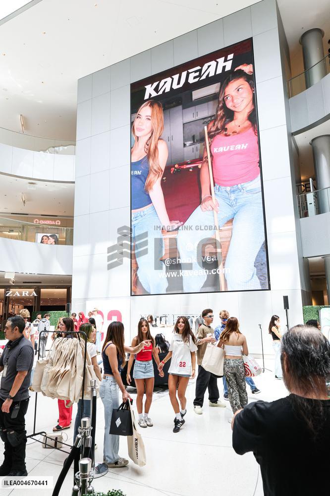 Launch Of New Kaveah Collection By The Clements Twins - LA