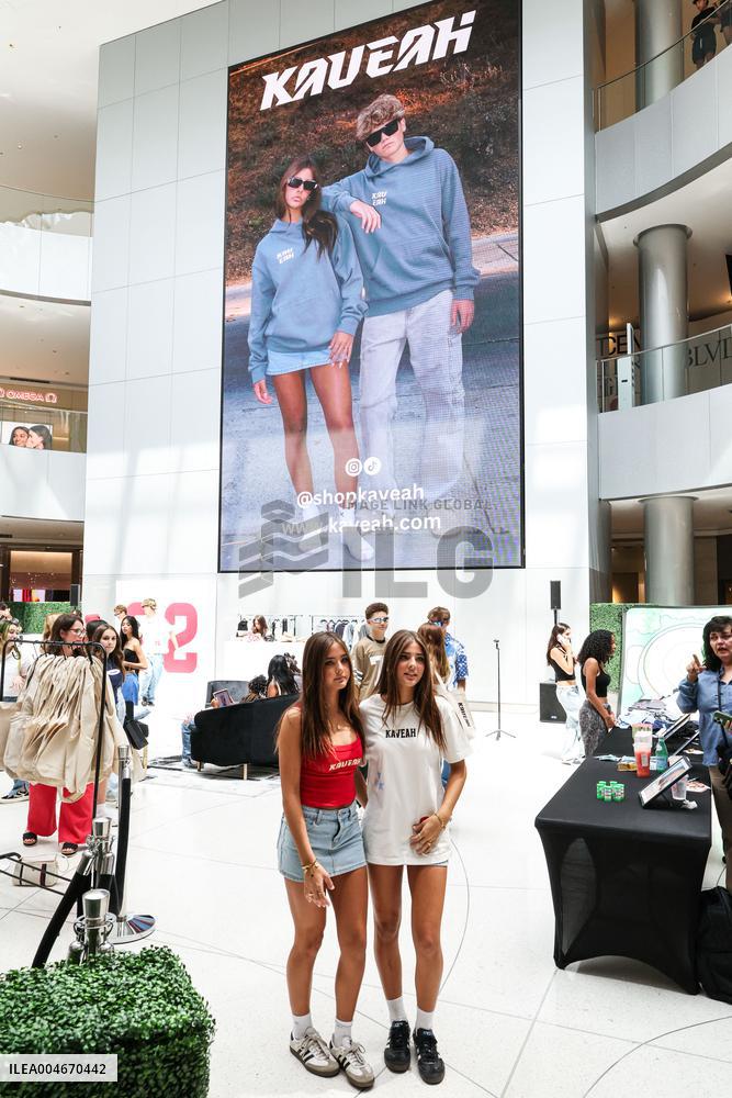 Launch Of New Kaveah Collection By The Clements Twins - LA