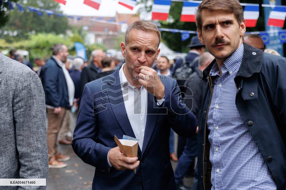 Speech by the Minister of Justice at his political return - Tourcoing AJ