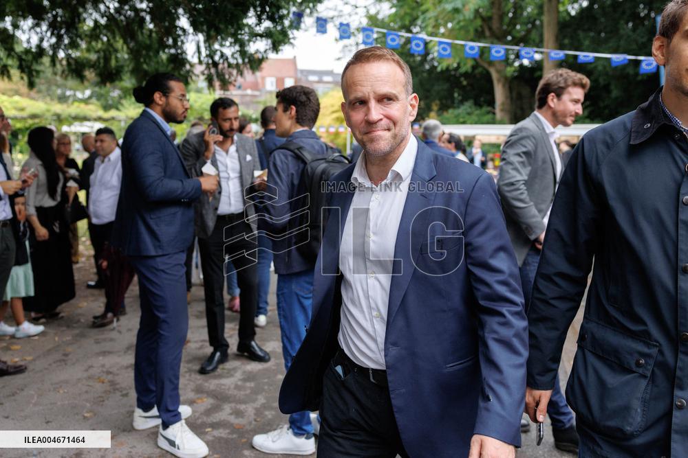 Speech by the Minister of Justice at his political return - Tourcoing AJ
