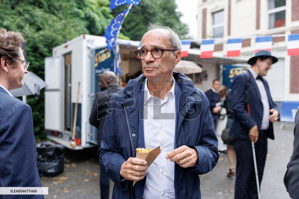 Speech by the Minister of Justice at his political return - Tourcoing AJ