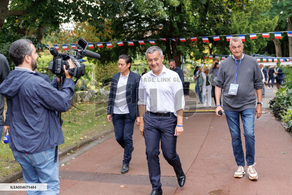 Speech by the Minister of Justice at his political return - Tourcoing AJ