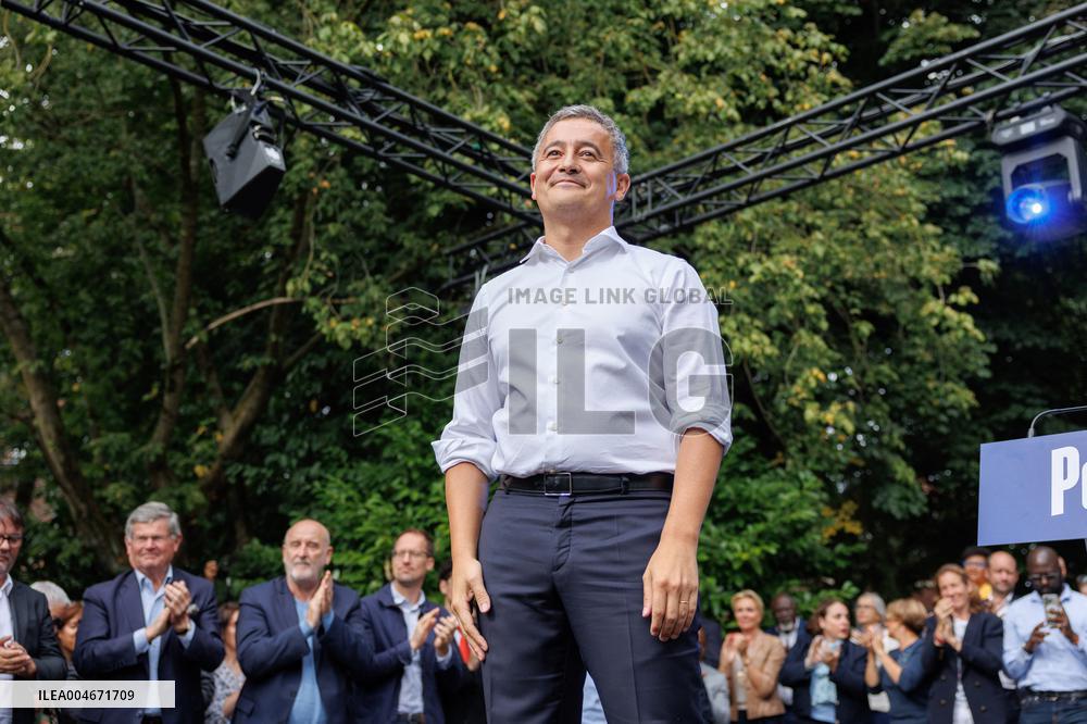 Speech by the Minister of Justice at his political return - Tourcoing AJ