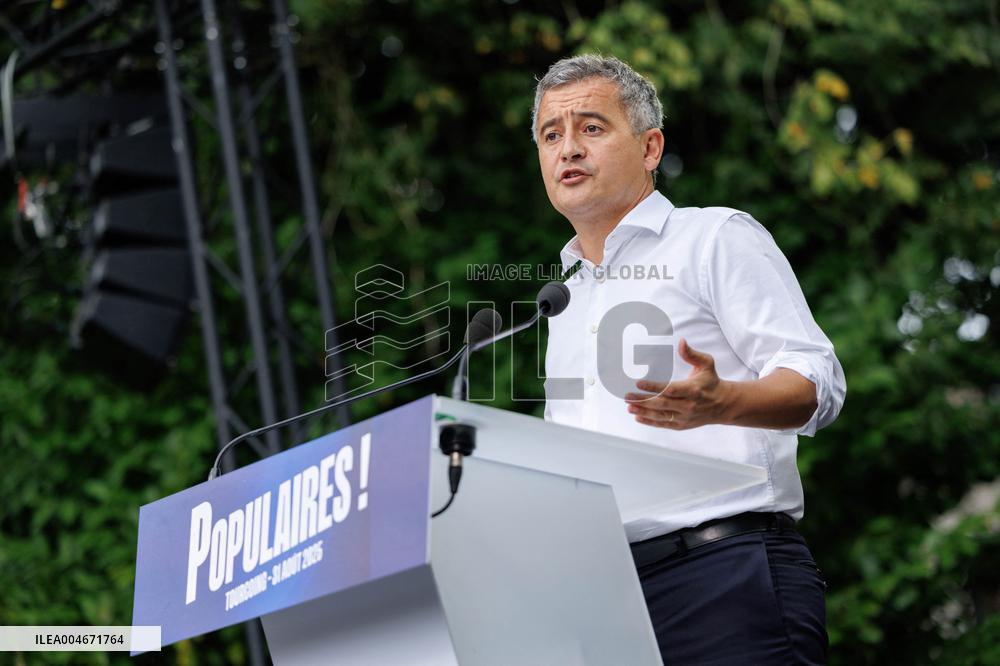 Speech by the Minister of Justice at his political return - Tourcoing AJ