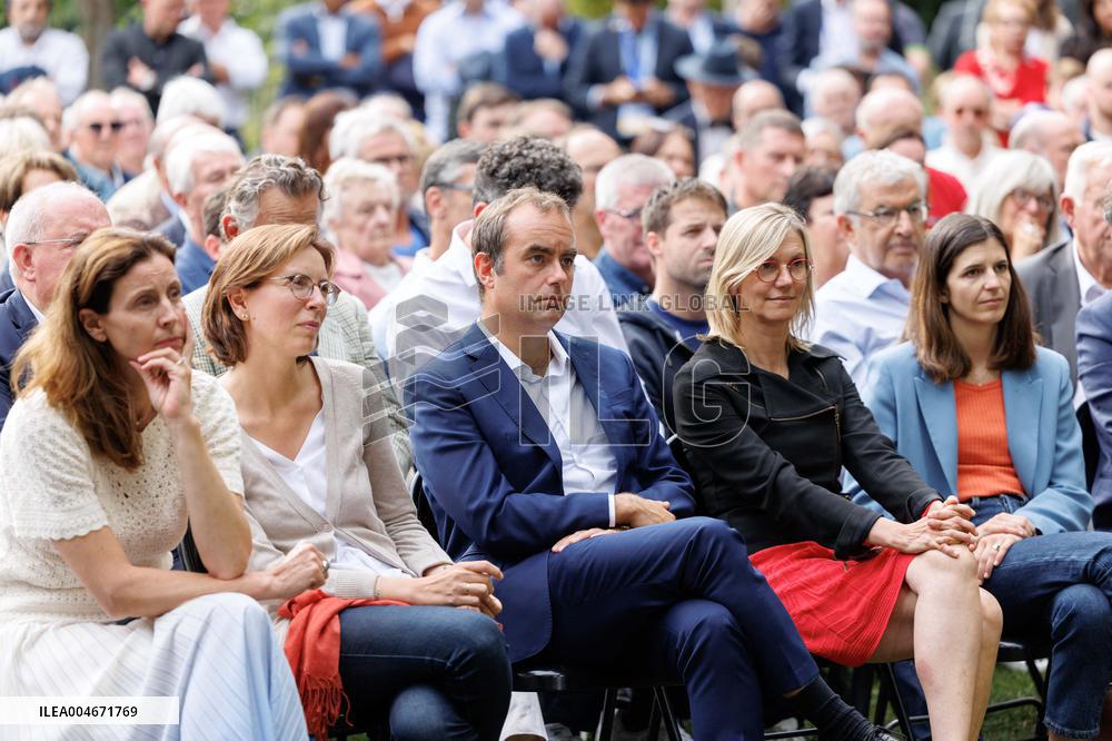 Speech by the Minister of Justice at his political return - Tourcoing AJ