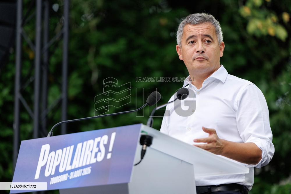 Speech by the Minister of Justice at his political return - Tourcoing AJ