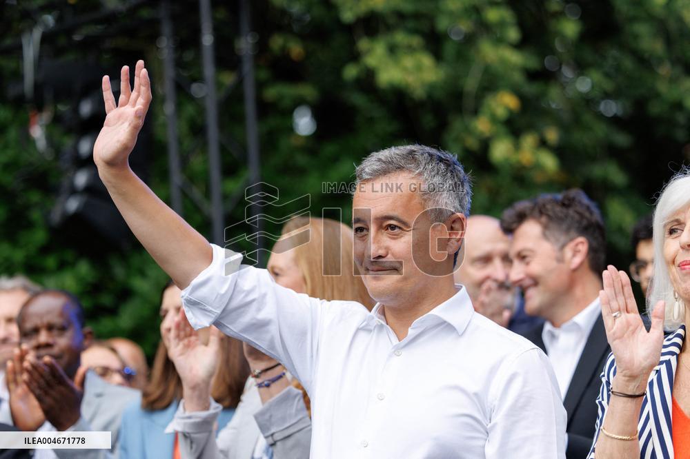 Speech by the Minister of Justice at his political return - Tourcoing AJ