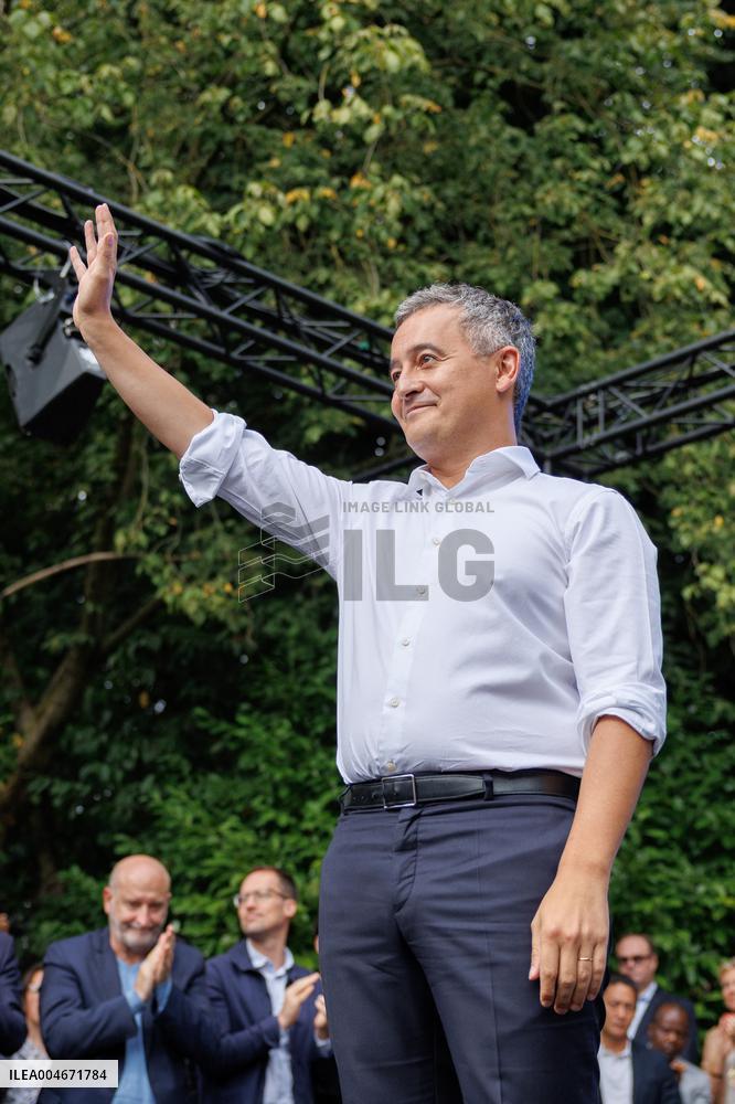 Speech by the Minister of Justice at his political return - Tourcoing AJ